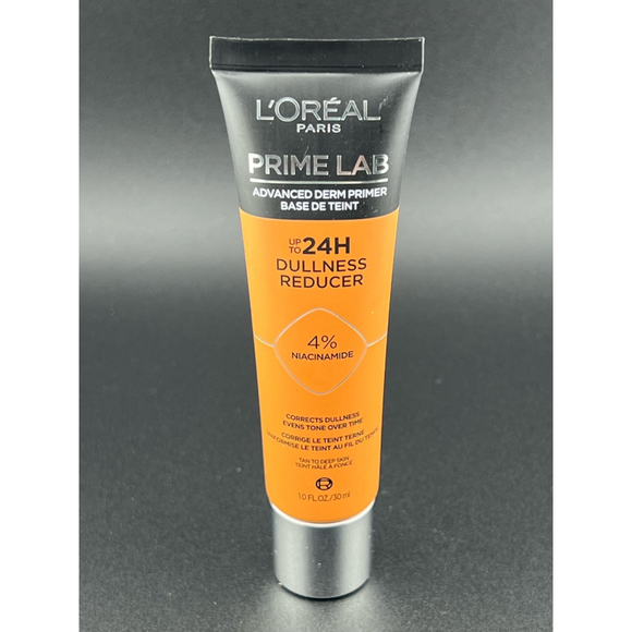 L'Oréal Prime Lab Dullness Reducer Primer - 1.0 fl oz - Orange - Picture 1 of 3